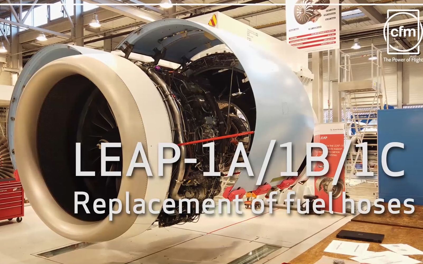 ge航空维修时刻leap1a1b1c发动机燃油管路更换