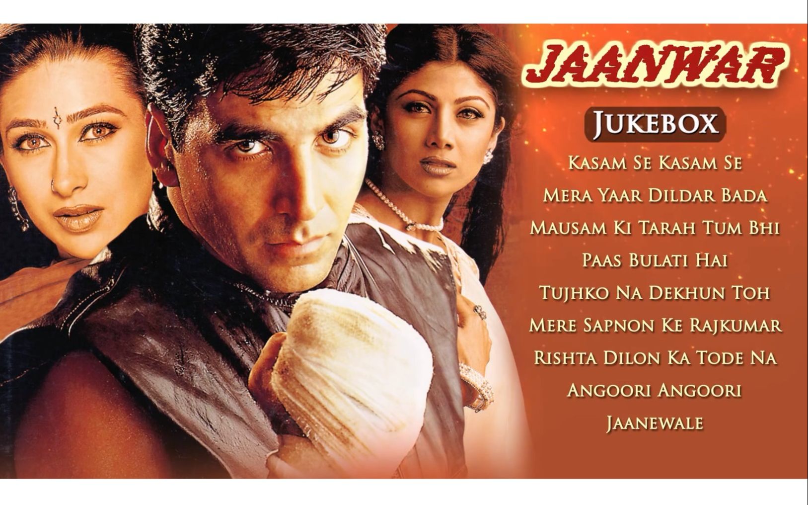 【Akshay Kumar】野兽之爱/巴沙传奇 Jaanwar 1999 歌舞合集哔哩哔哩bilibili