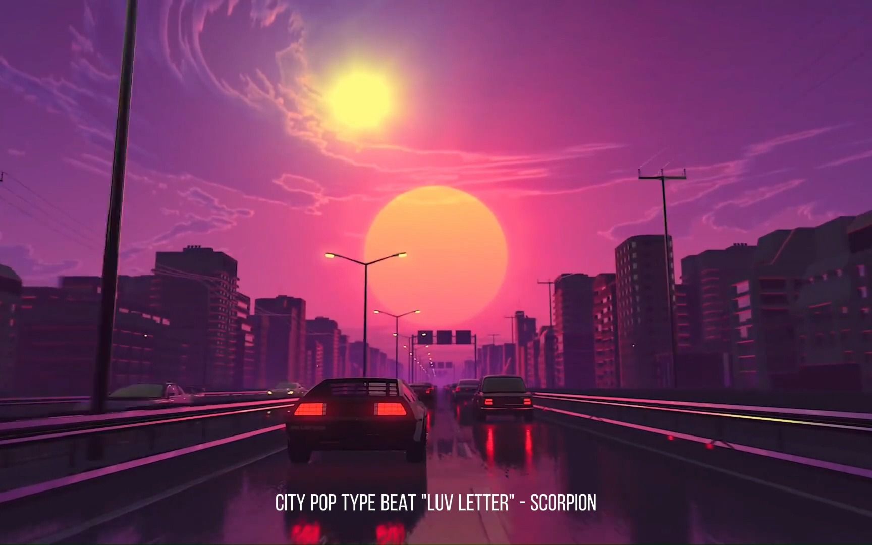 [图][免费伴奏] 用这首Beat作为你的告白情书 丨 City Pop Type Beat "Luv Letter"