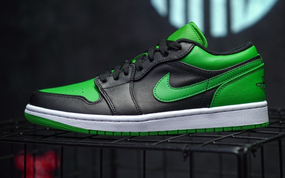aj1 air jordan 1 low "lucky green" 绿黑 yuan.pro