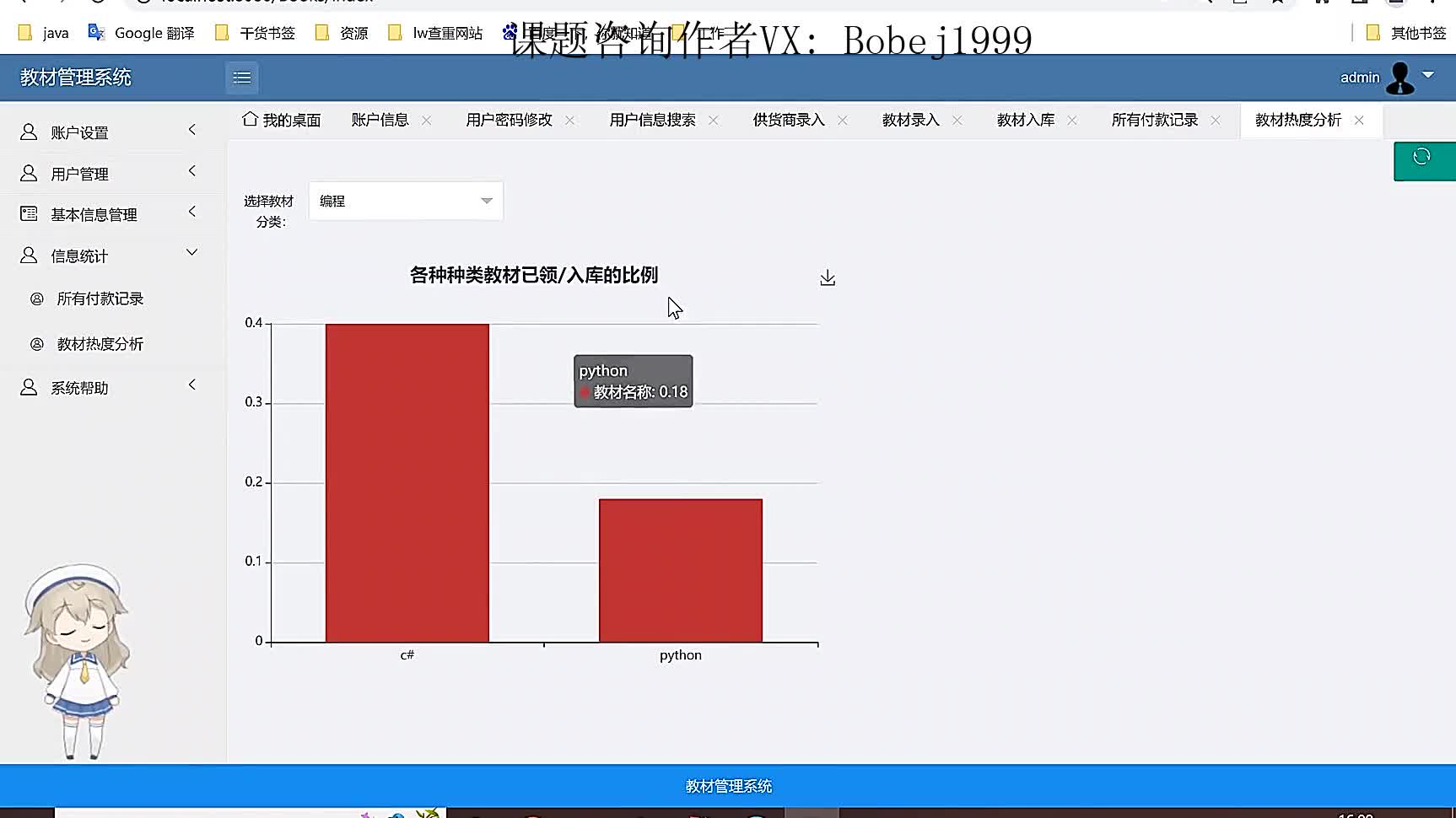 基于SSM高校教材管理系统哔哩哔哩bilibili