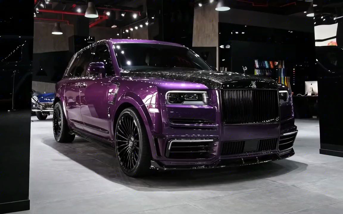 劳斯莱斯库里南mansory迈莎锐特别定制版外观内饰细节欣赏