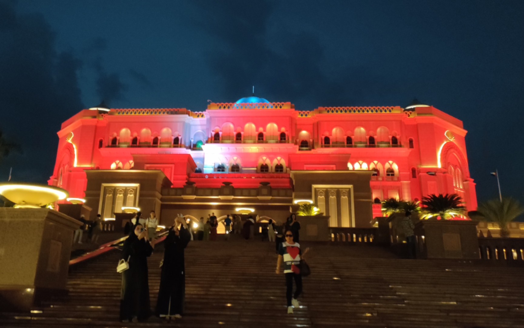 阿布扎比【八星皇宫】夜景