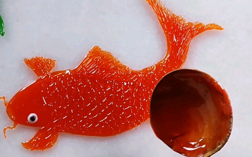 永久不化的糖画《年年有鱼》