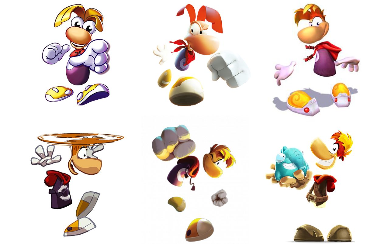 [图]【雷曼/Rayman】游戏系列发展史 1995-2019