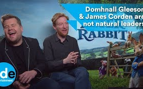 [图]Peter Rabbit: Domhnall Gleeson & James Corden are not natural leaders