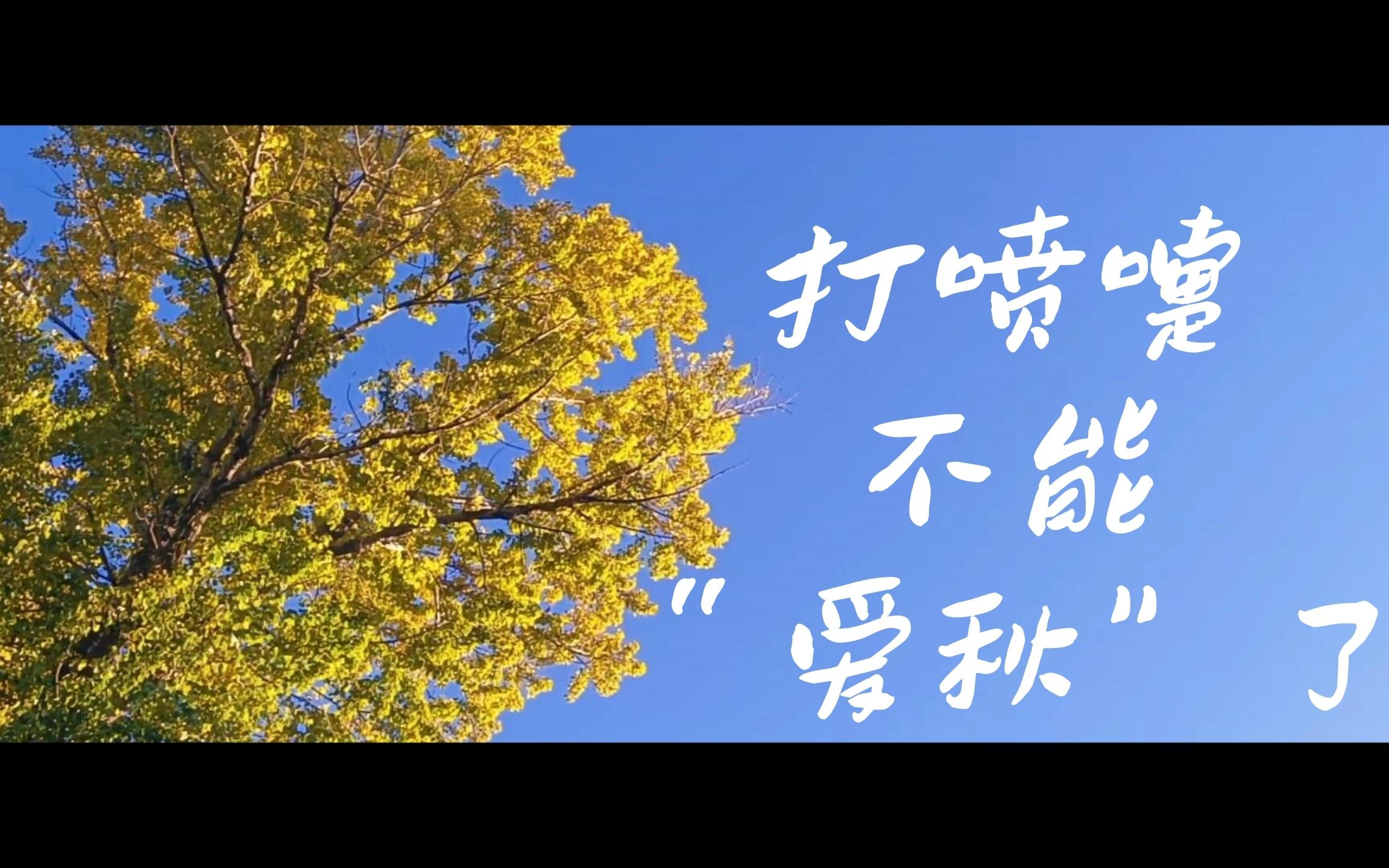 打喷嚏不能"爱秋"了