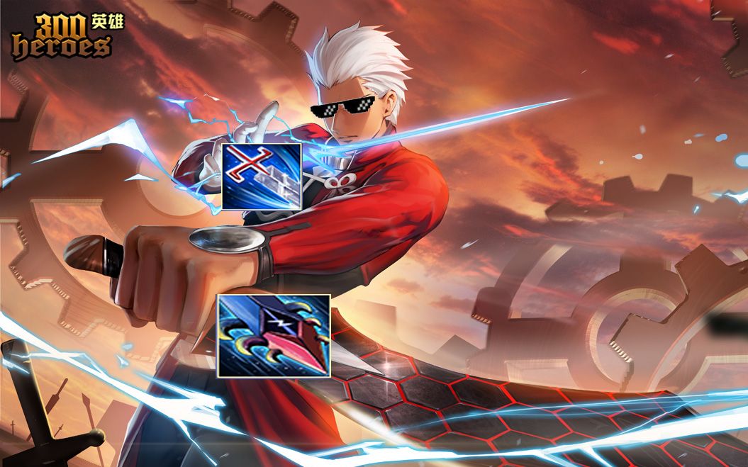 300英雄红a集锦绿色archer的可能性