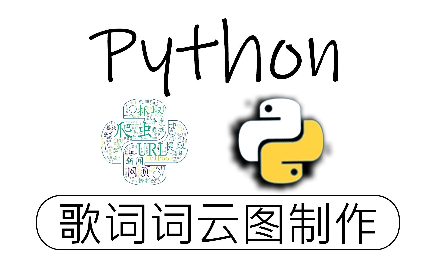 python学习:词云图制作,好看的样子都能自己制作出来哔哩哔哩bilibili