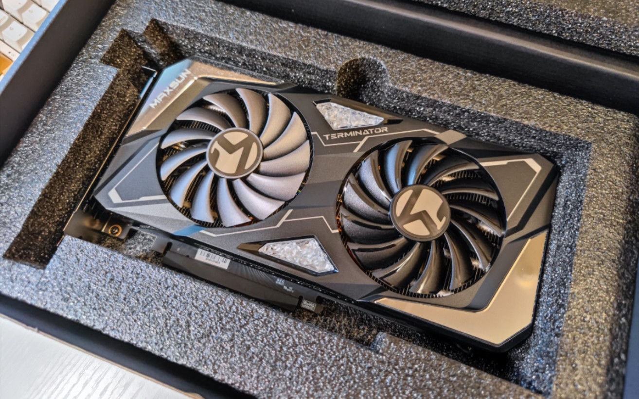 铭瑄3060终结者开箱