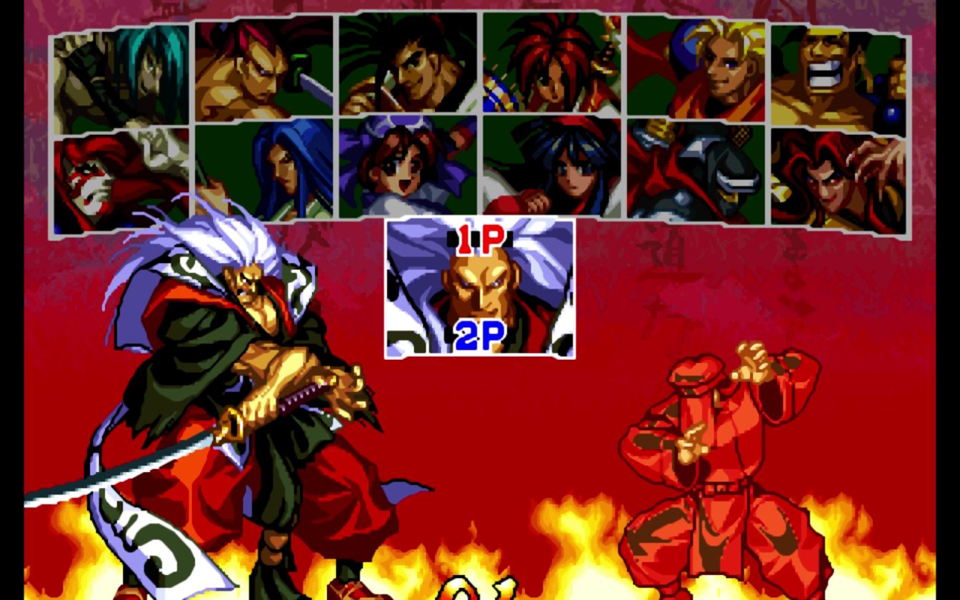 侍魂3斩红郎无双剑全人物武器击飞技!