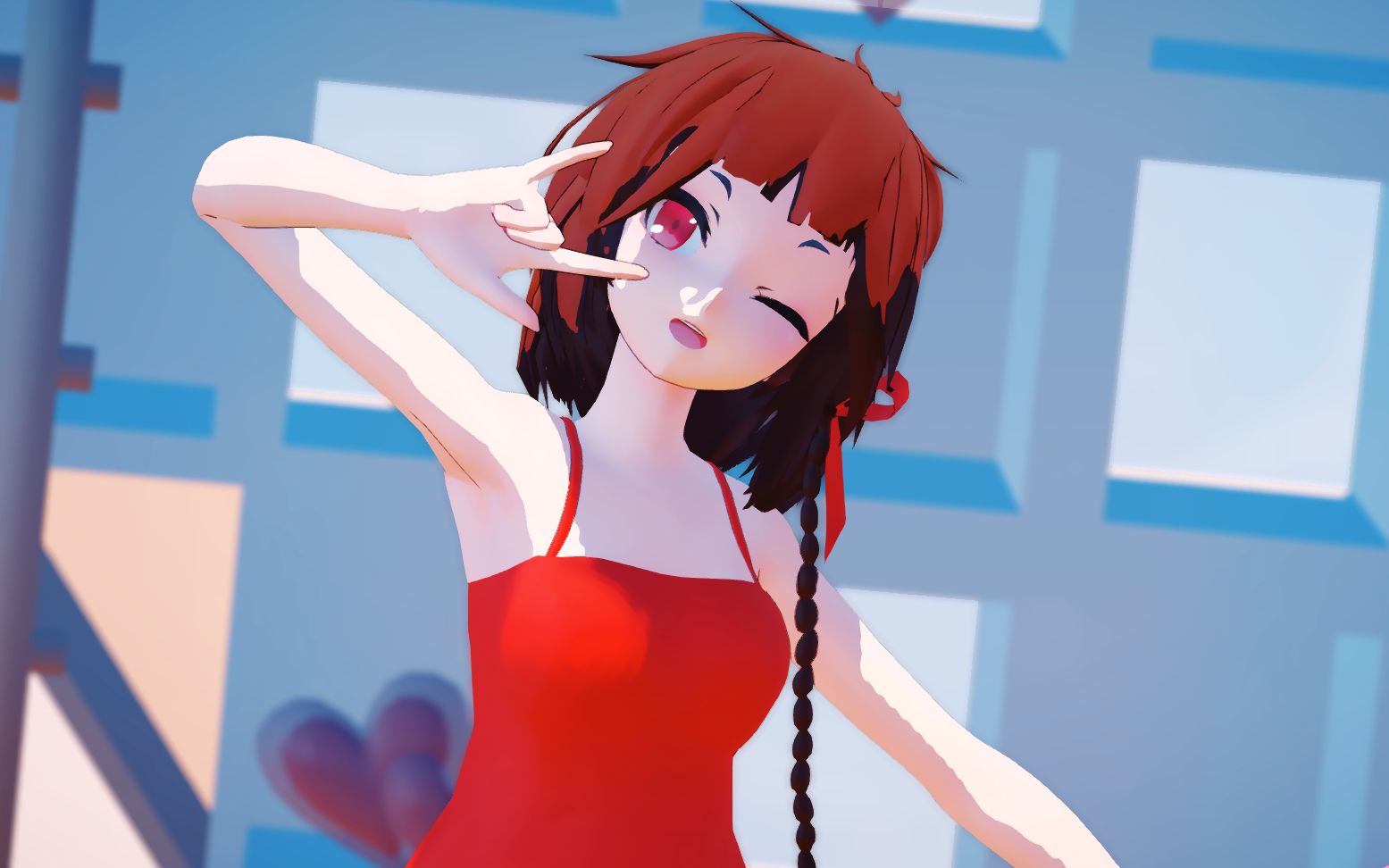 【泠鸢mmd】书记舞 泠鸢yousa小姐姐想让我告白~チカっとチカ千花っ