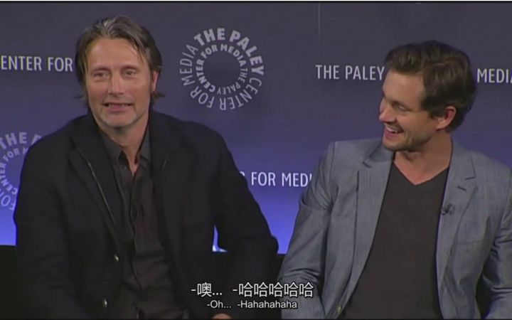 [图][MM翻译组]Mads Mikkelsen - PaleyFest2014Hannibal汉尼拔座谈会Ep.01