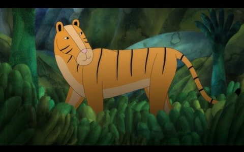老虎是主角的动画片图片