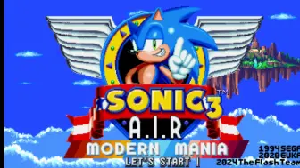 Скачать видео: sonic 3 air 超优质国人mod sonic 3 air modren maina