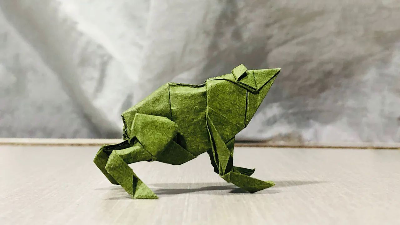 【origami hvt】青蛙摺紙教程frog - origami