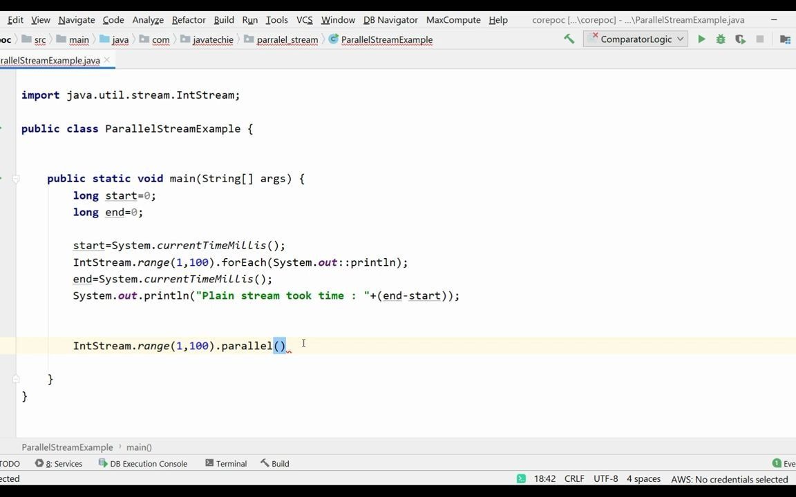 Java 8 Parallel Streams  Parallel data processing and performance Example  Jav哔哩哔哩bilibili