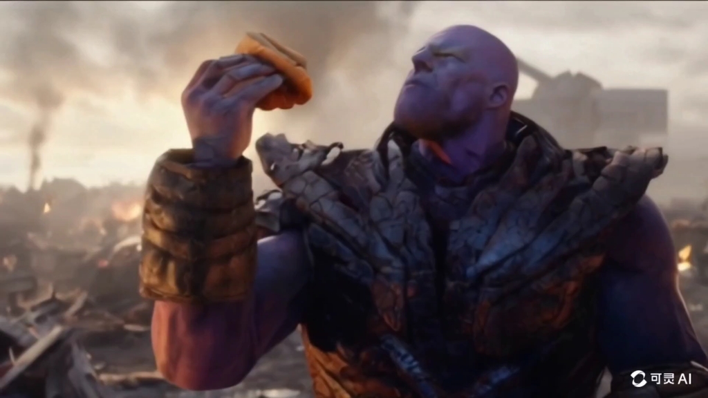 灭霸来地球吃汉堡