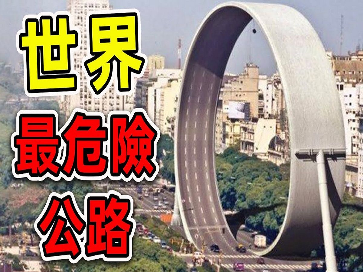 [图]《世界之最》全世界最危险的10条公路，第一名不加速就会掉下去。