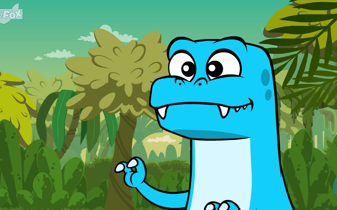 【4000集 】little fox,适合英语启蒙的一阶段的,恐龙动画片,小朋友很