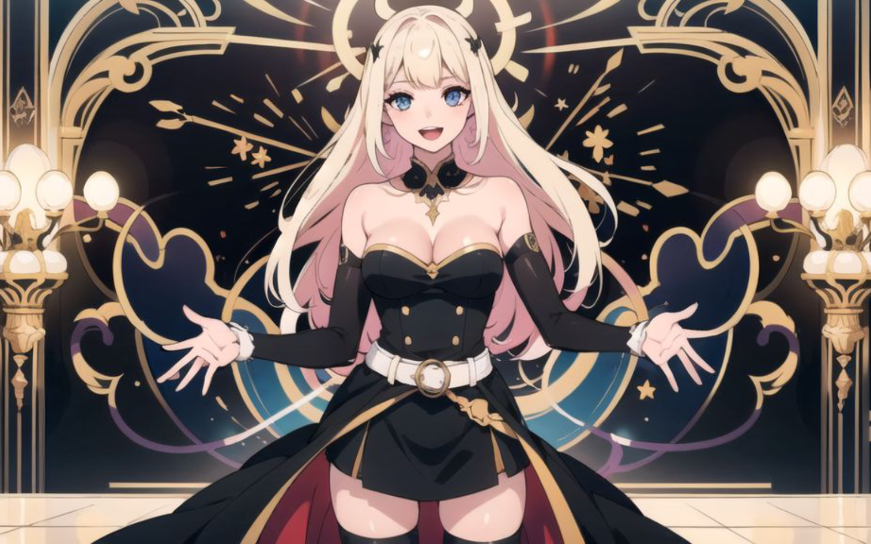 【ai绘画】在巡逻的女侦探