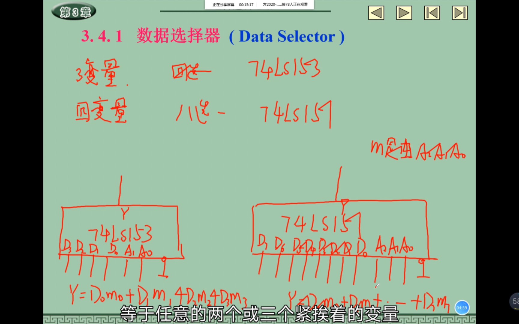 3.4.1数据选择器哔哩哔哩bilibili