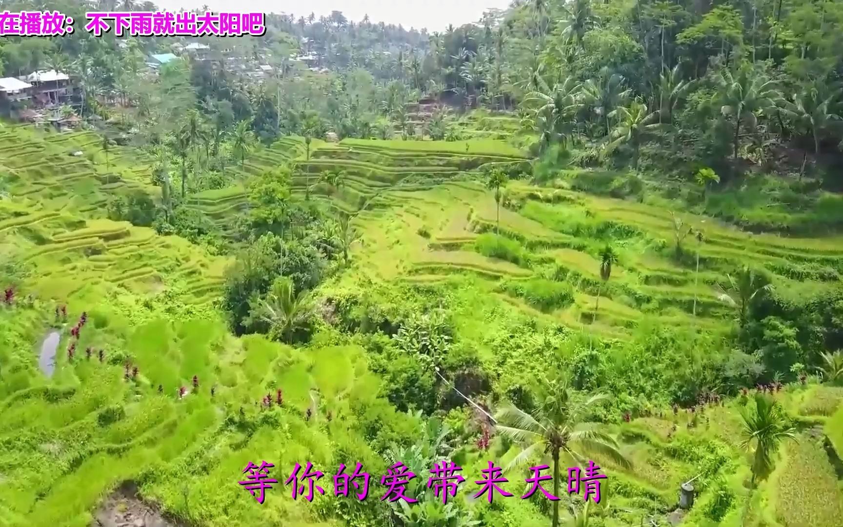 [图]一起欣赏经典老歌：《不下雨就出太阳吧》