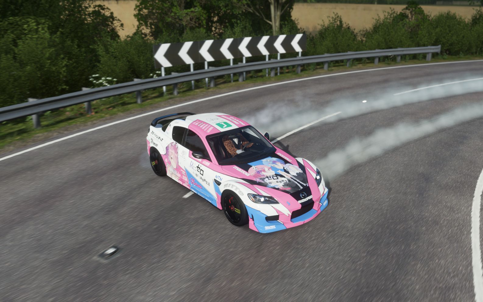 地平线4 马自达rx8 s1原厂引擎 无祖传尾翼 娱乐公路调教_哔哩哔哩