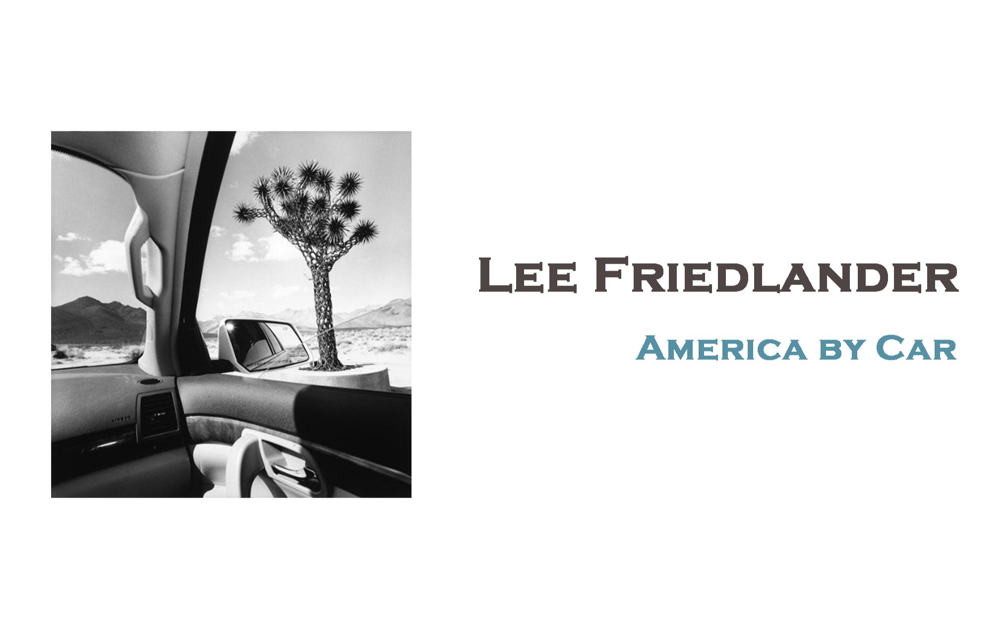 【经典系列 | 照片书】Lee FriedlanderAmerica by Car哔哩哔哩bilibili