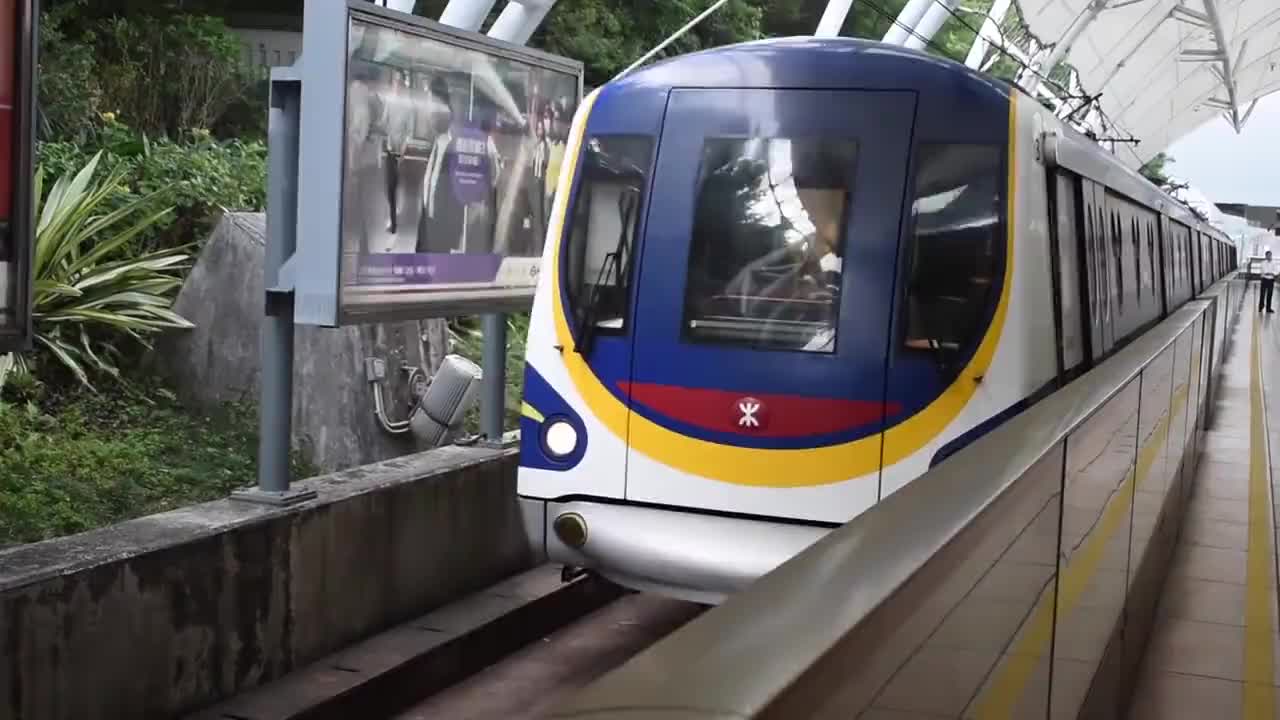 香港地铁迪士尼线 mtrain 英国制都城嘉慕电动列车