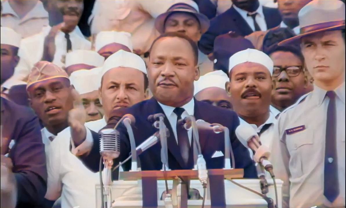 [图]Martin Luther King - I Have A Dream Speech in color! [HD]彩色