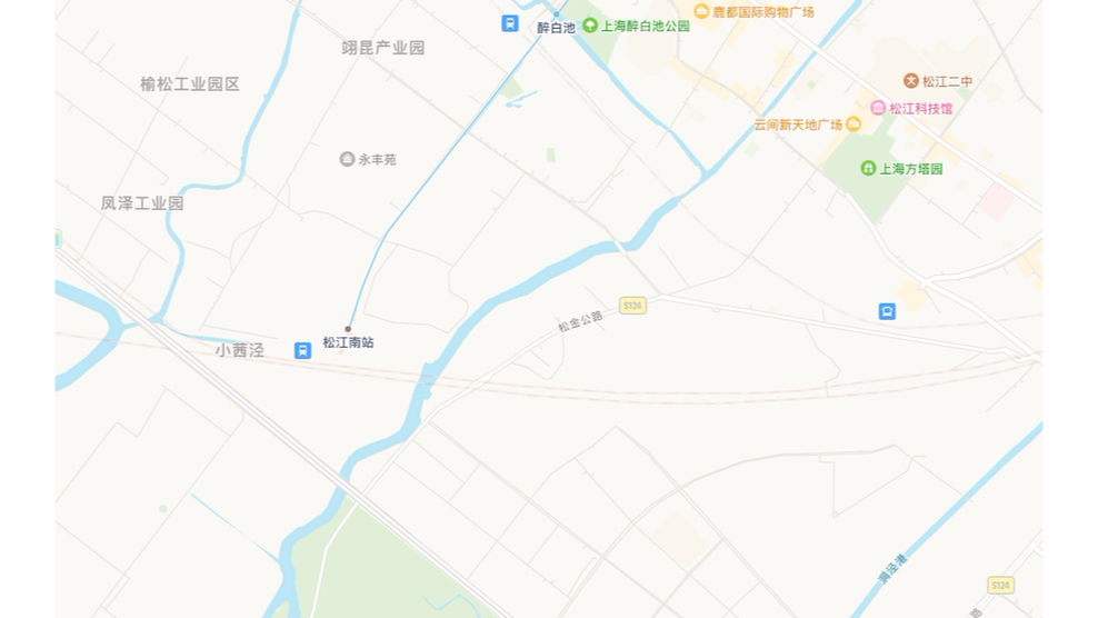 松江醉白池公园地图图片