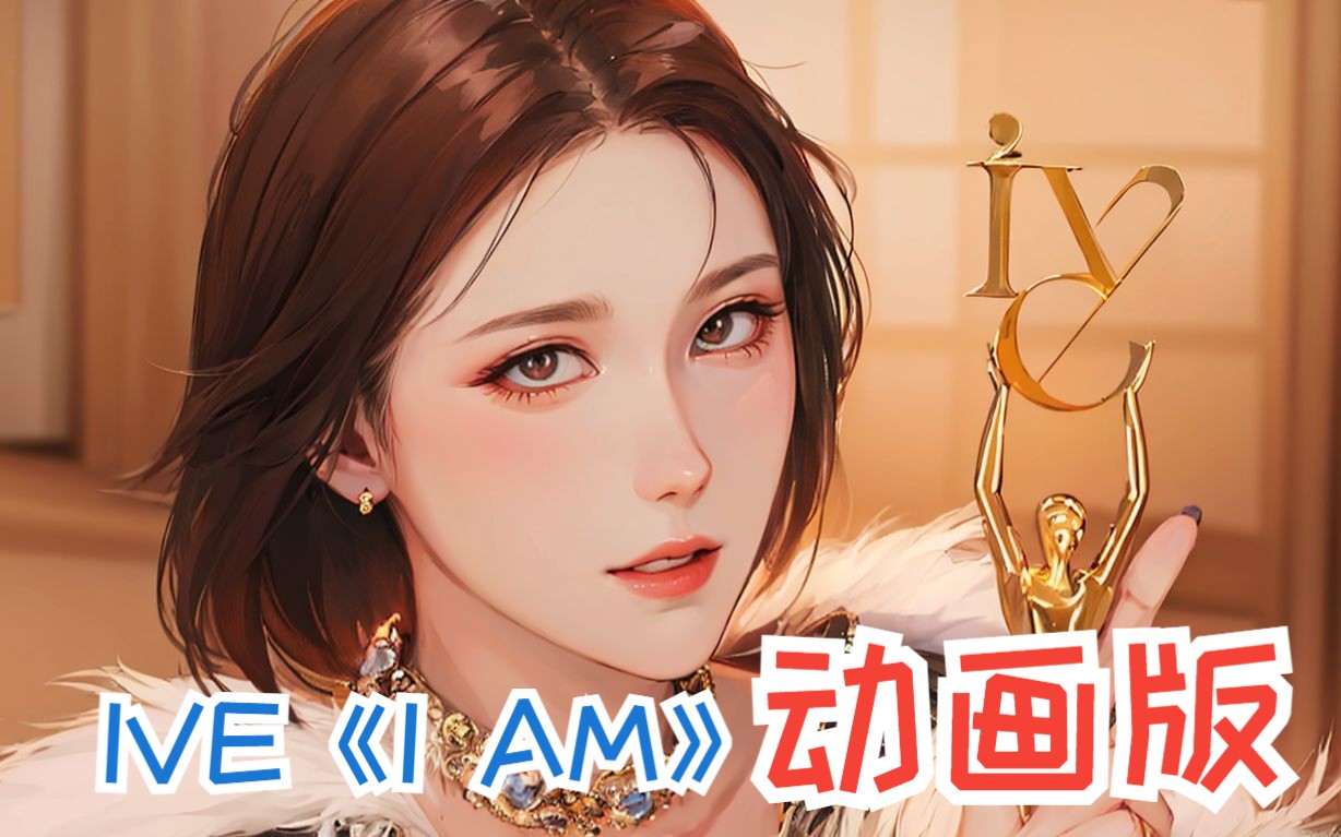 【AI动画】IVE 《I AM》 动画版哔哩哔哩bilibili