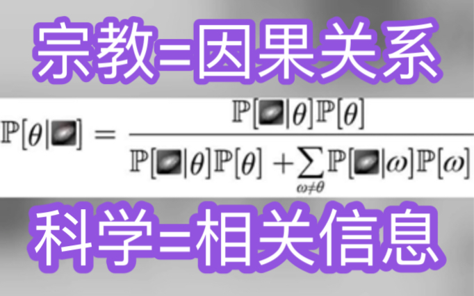 贝叶斯批判知识哲学 P(因果关系=互信息)哔哩哔哩bilibili