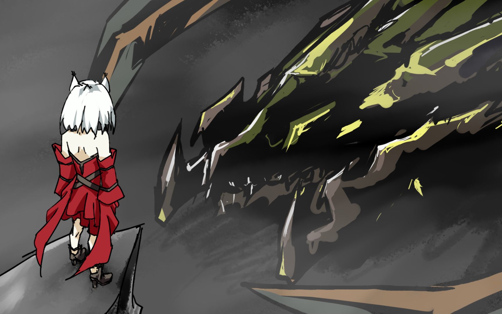 凯尔希早期驯服mon3tr珍贵影像(早到记录它的文献用的是文言文)