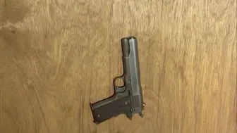 美国 M1911手枪 拆卸与组装-实枪操作，非模拟