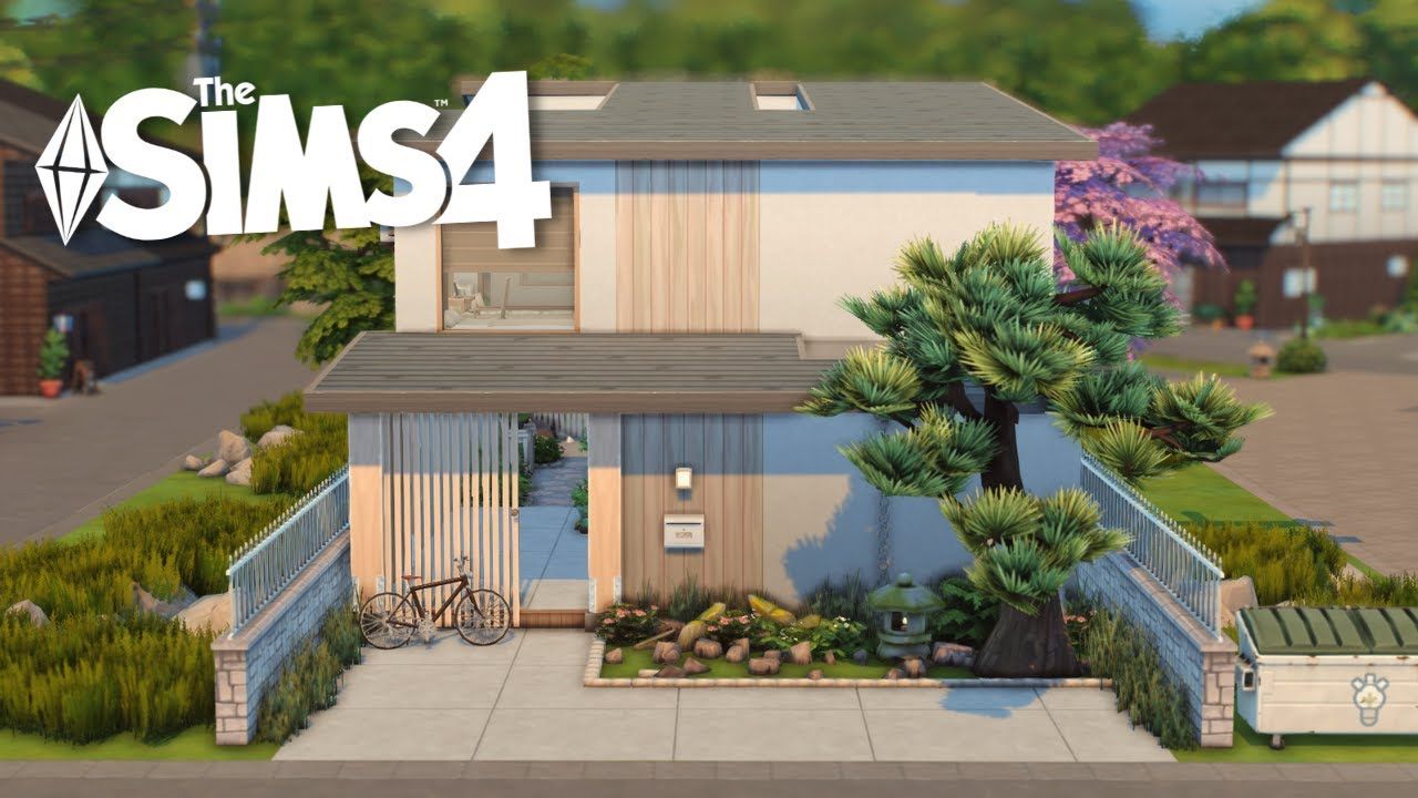 【搬运】模拟人生4速建丨nocc丨住宅丨hanamigawa modern family