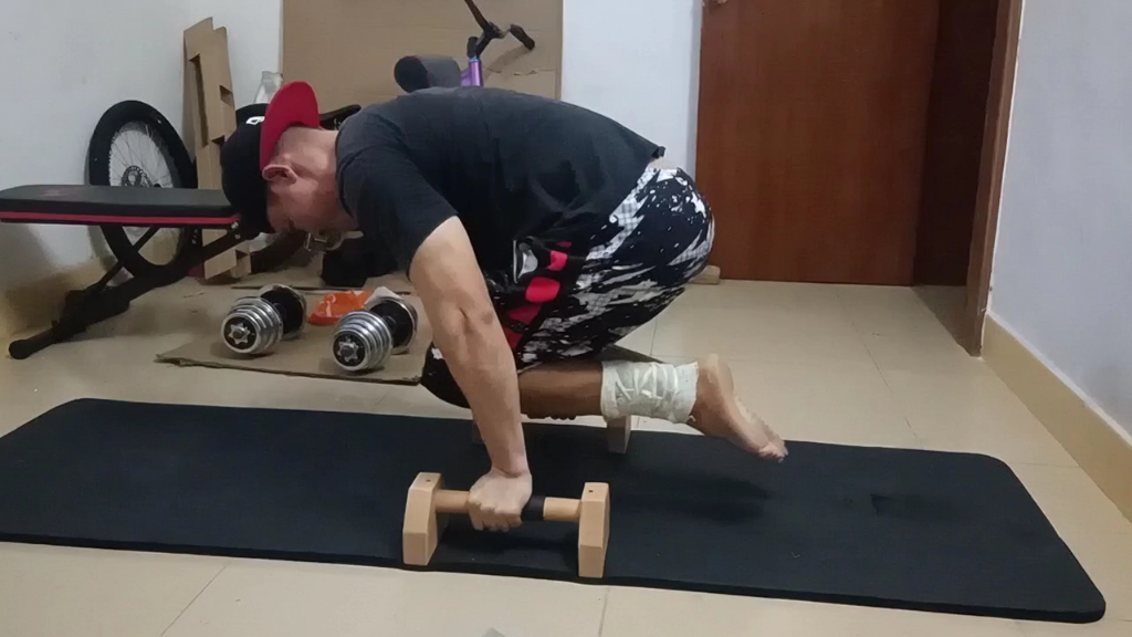 萌新第一天俄挺团身尝试