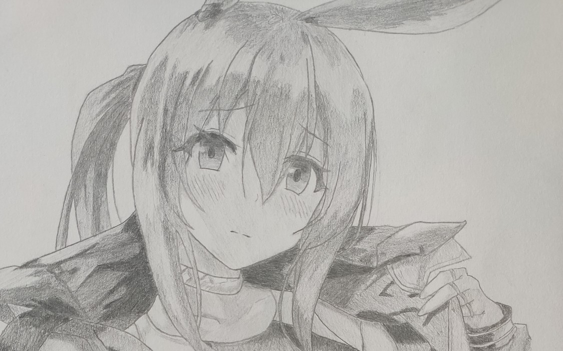 活动作品手绘5小时画一个泳装阿米娅