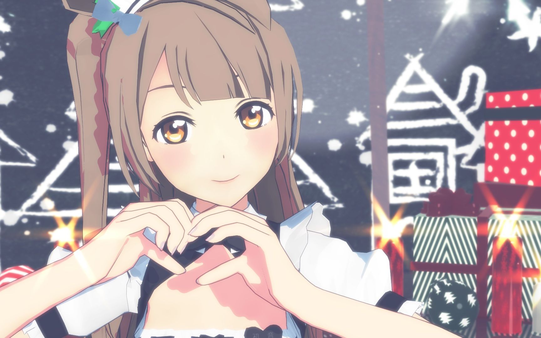 mmdlovelive喜欢雪真实的魔法南小鸟女仆装4kuhd