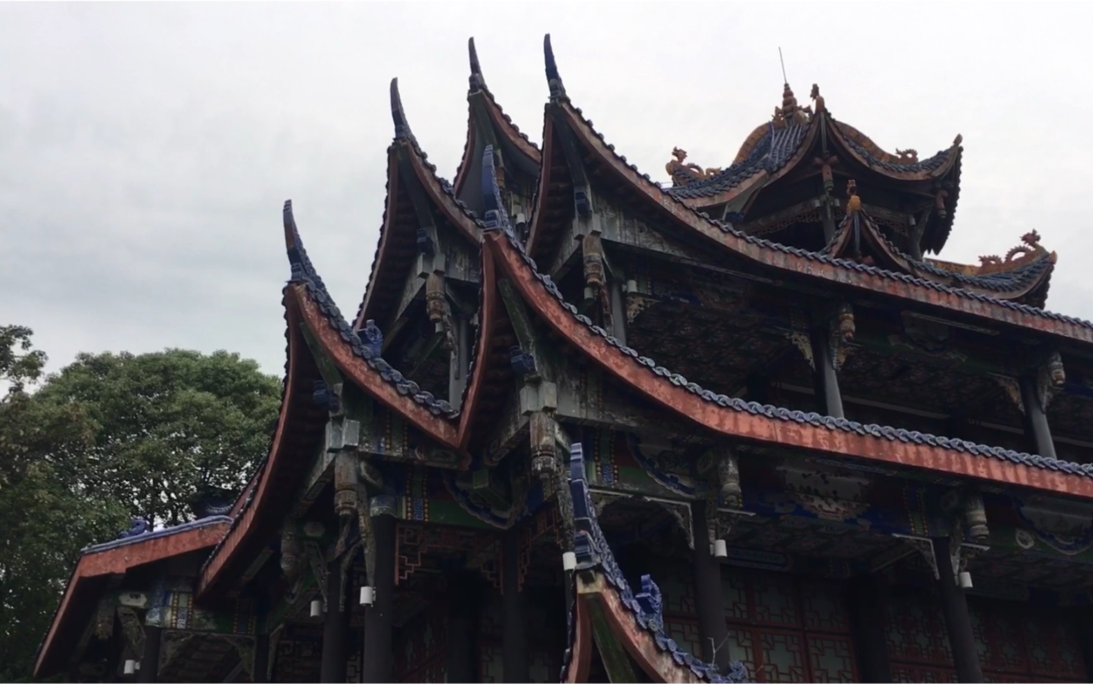 绵阳市西山公园的子云亭和蒋恭祠,完美的东方建筑,值得你欣赏游玩!
