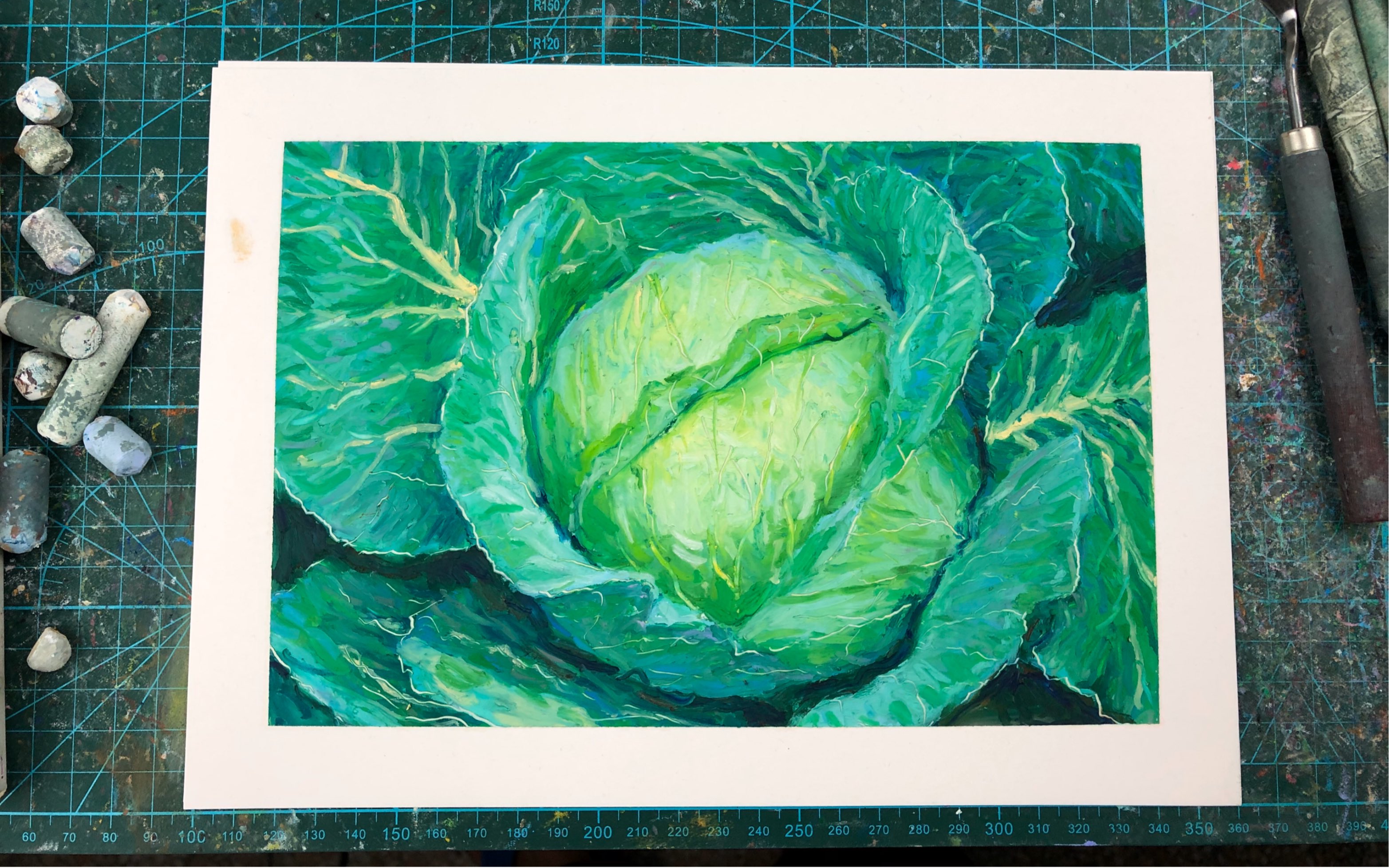 油画棒|蔬菜系列