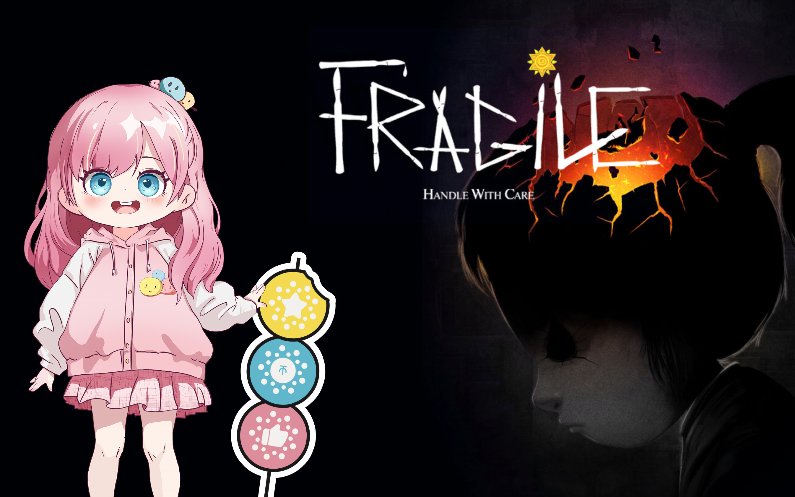 【圆团子】【脆弱 fragile】一款暗黑风格的恐怖血腥类冒险解谜游戏