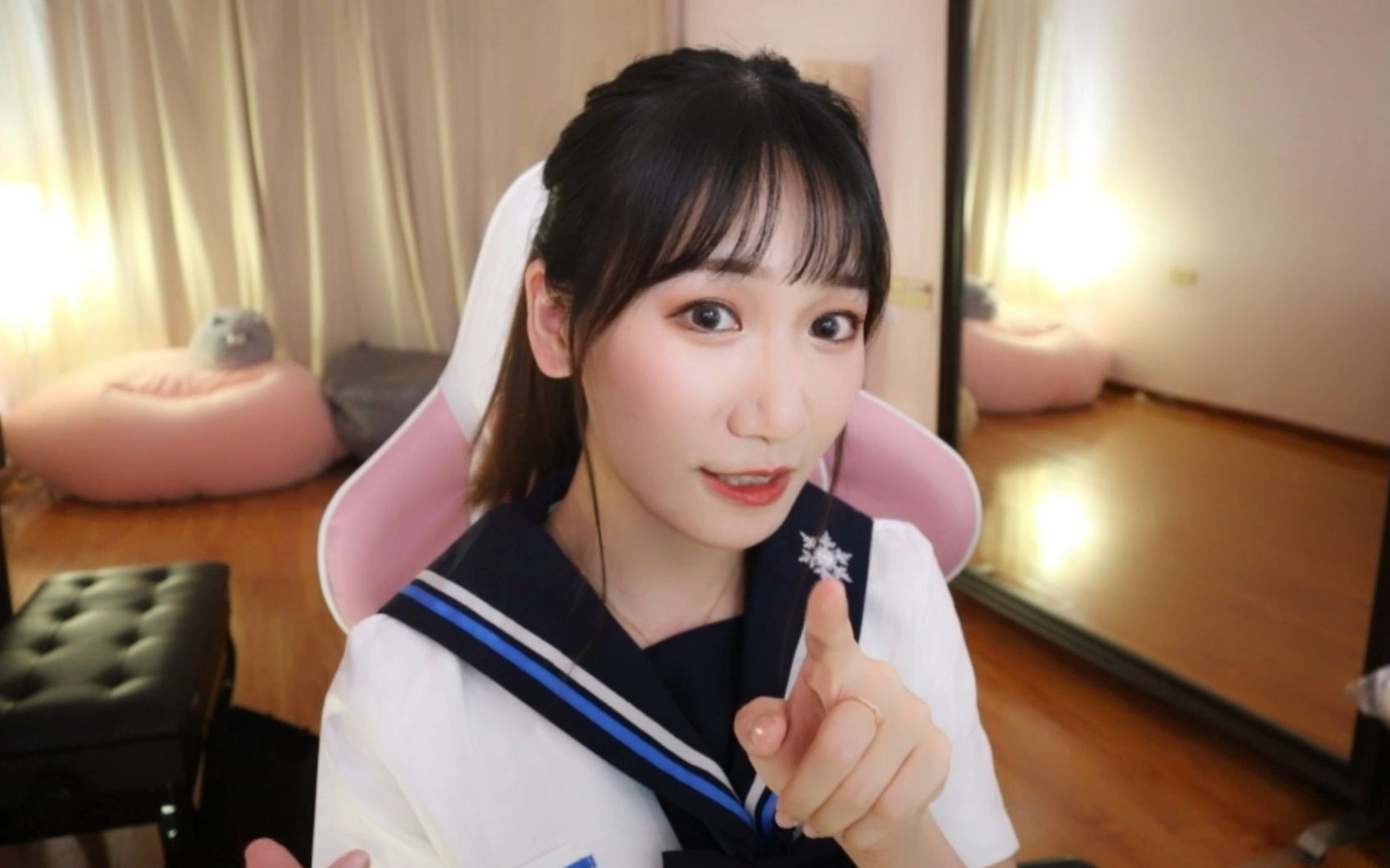 【小缘】8岁妹子:jk我最喜欢的jk～hanser根本不嘻哈