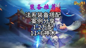 Descargar video: 法系装备搭配案例分享1.2万配11+6神木