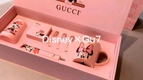 这款迪斯尼联名gucci 的童电动牙刷包装盒也太漂亮了吧 哔哩哔哩