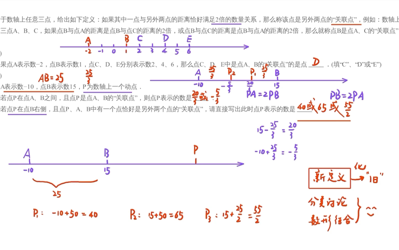 数轴的新定义技巧哔哩哔哩bilibili