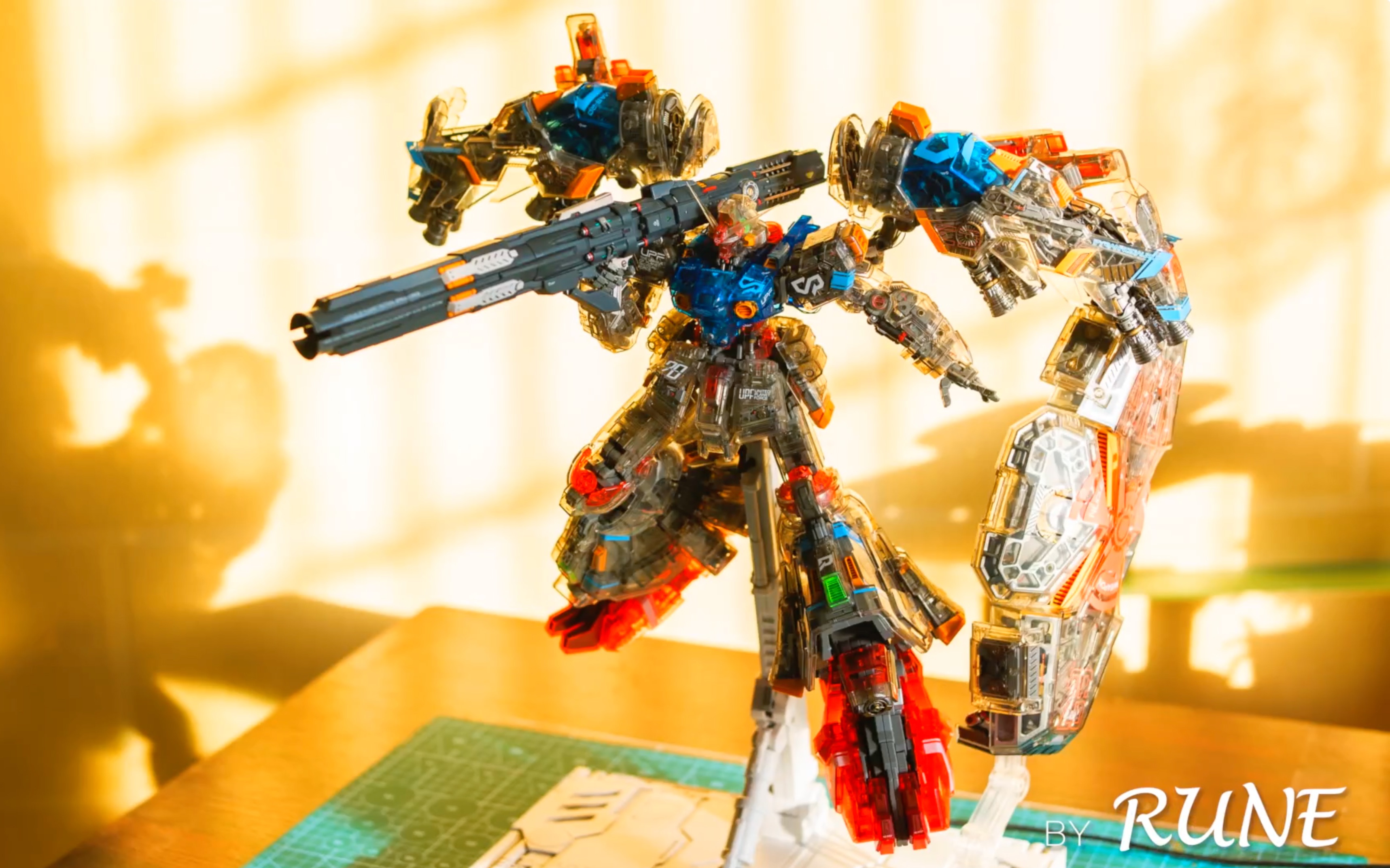 rune珩高达机甲之城gp02amas202号机透明版高达0083星辰的回忆no3白天