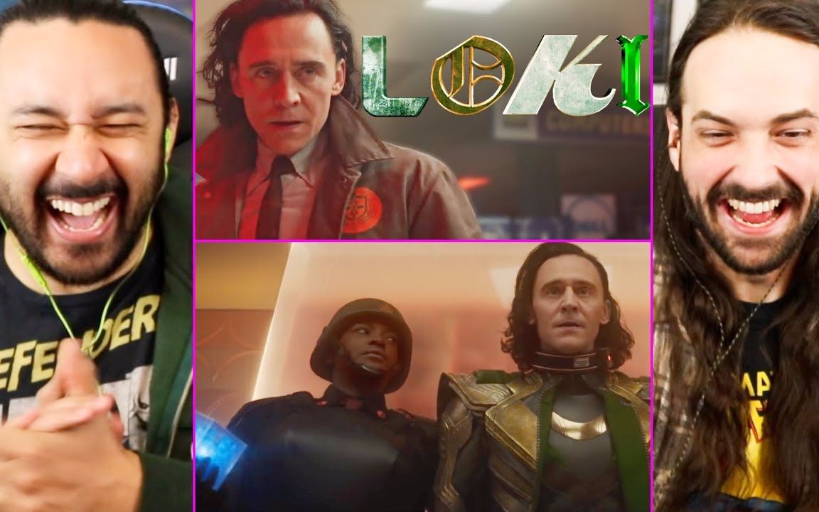 洛基美剧最新预告片粉丝反应合集lokiofficialtrailerreaction