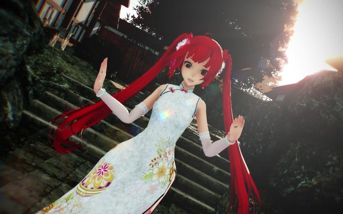 [图][MMD] Zhizi - 夢と葉桜 (Yume to Hazakura)